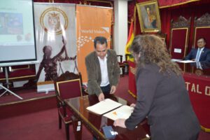 Firma de convenio