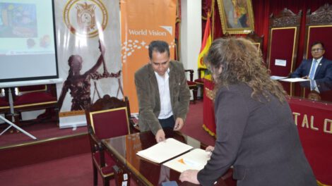 Firma de convenio
