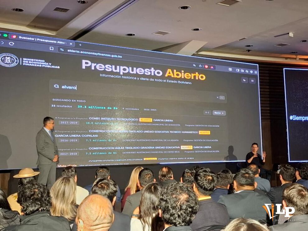 Presentación de “Bolivia en tiempo real” esta noche en La Paz