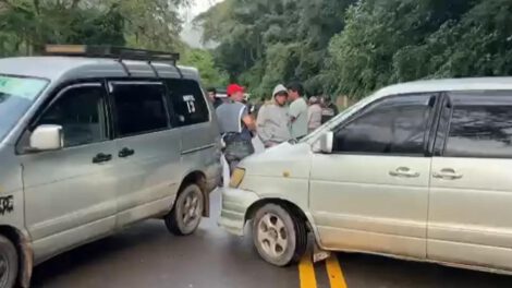 Los transportistas cortaron el paso en Bermejo