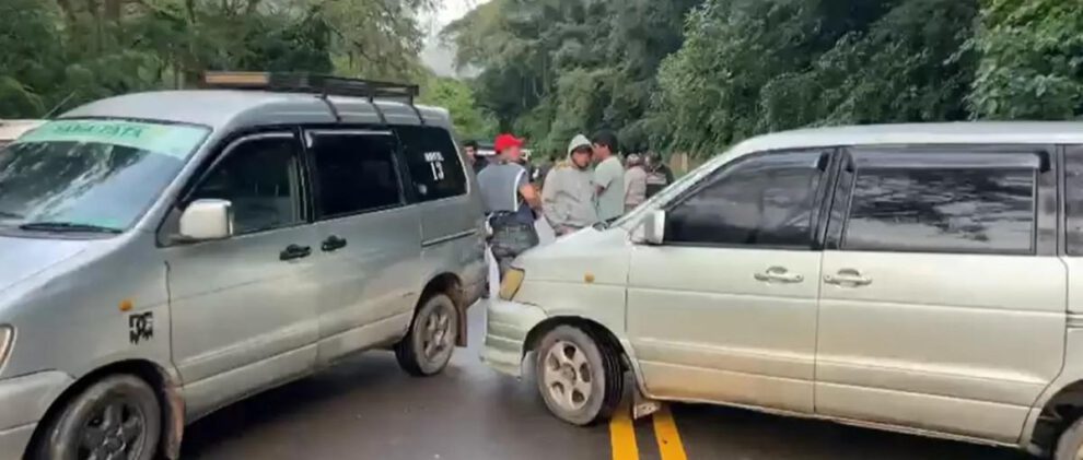 Los transportistas cortaron el paso en Bermejo