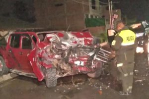 Accidente de dos vehiculos
