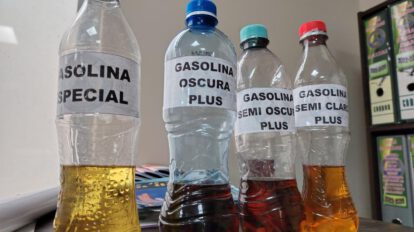 Botellas de gasolina