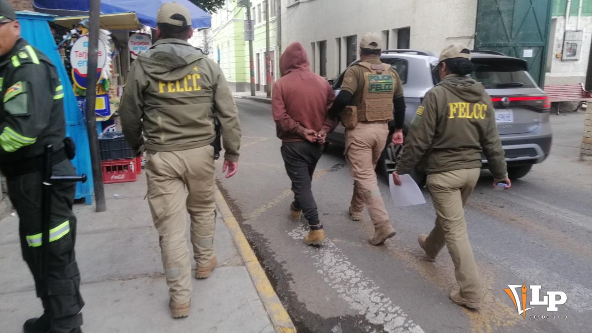 El sujeto fue detenido