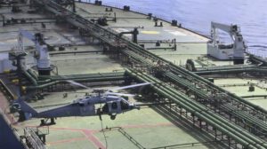 La Armada de EE.UU. realizó una interdicción marítima a un buque