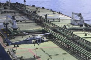 La Armada de EE.UU. realizó una interdicción marítima a un buque