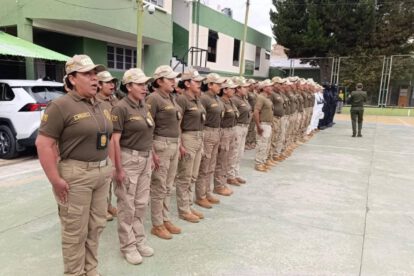 Imagen de los oficiales de la Felcv