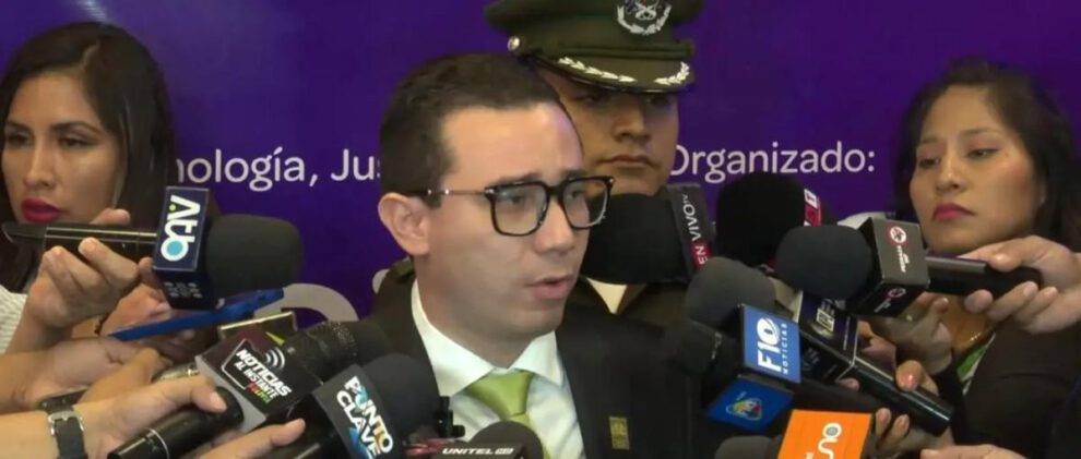 El fiscal departamental de Santa Cruz, Alberto Zeballos