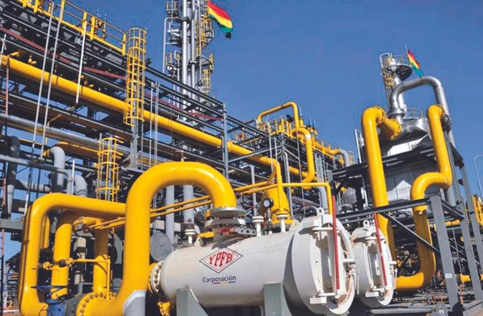 Una planta de YPFB