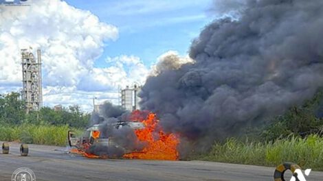 minibús interceptado