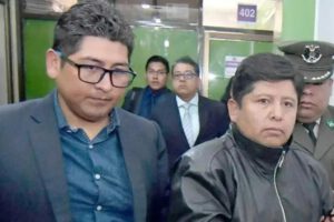 El exejecutivo de la Central Obrera Boliviana (COB), Juan Carlos Huarachi