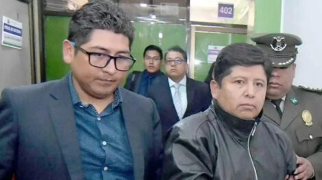El exejecutivo de la Central Obrera Boliviana (COB), Juan Carlos Huarachi