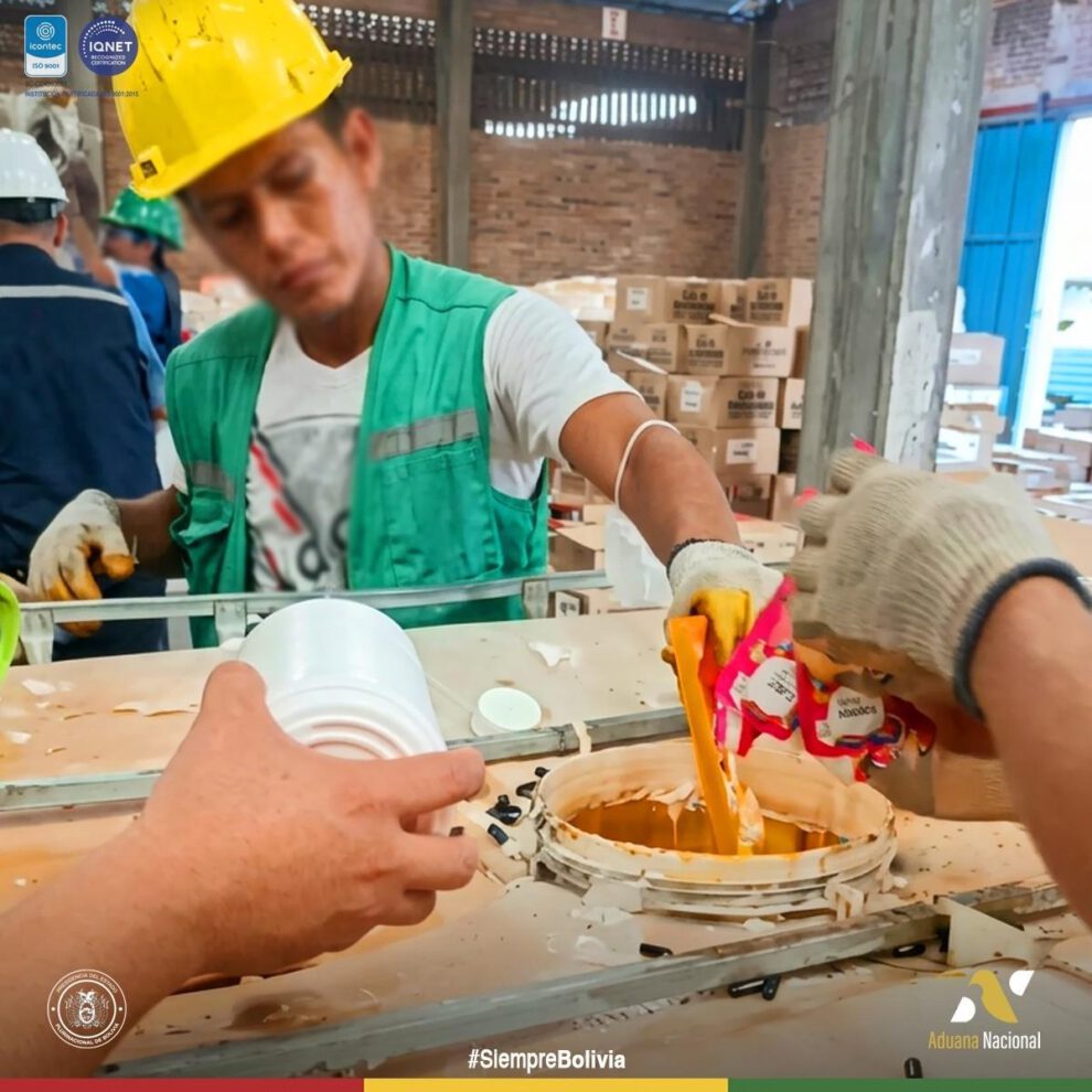 Destrucción residuos