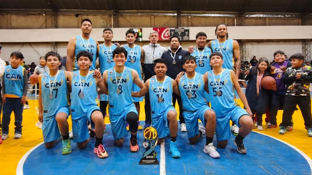 Torneo oficial de básquetbol U-25 varones, CAN campeón tras vencer a Carl A-Z, Coliseo Luis Lazzo Quinteros