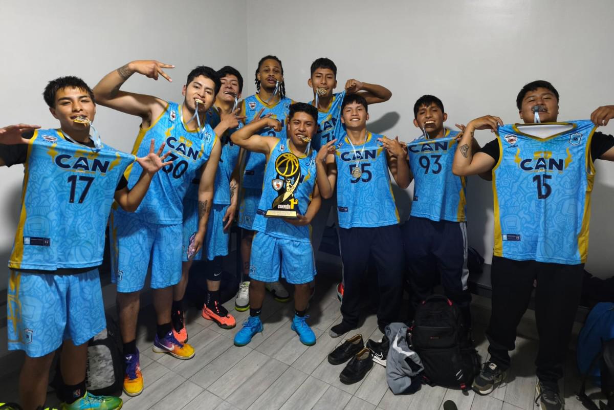 Torneo oficial de básquetbol U-25 varones, CAN campeón tras vencer a Carl A-Z, Coliseo Luis Lazzo Quinteros