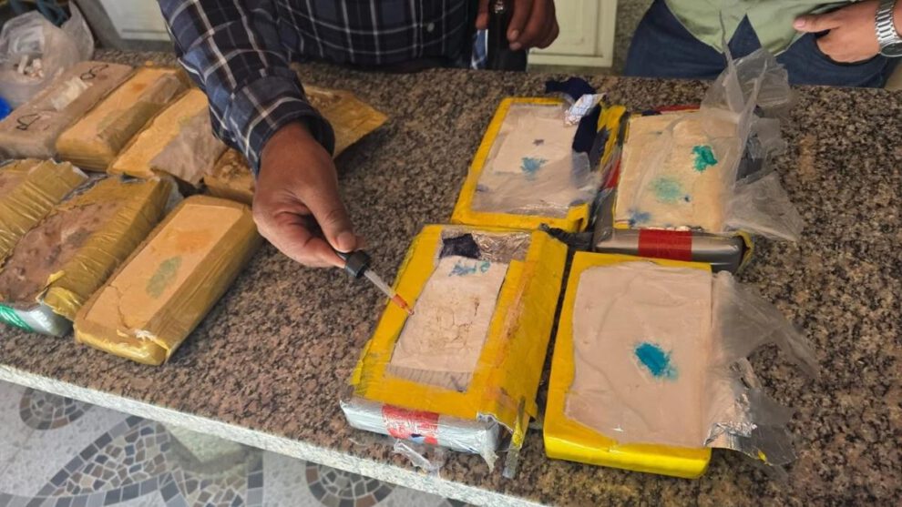 estas sustancias dieron positivo a cocaína.