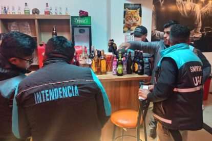 decomisó 840 bebidas alcohólicas no autorizadas para su venta y otras sin registro sanitario