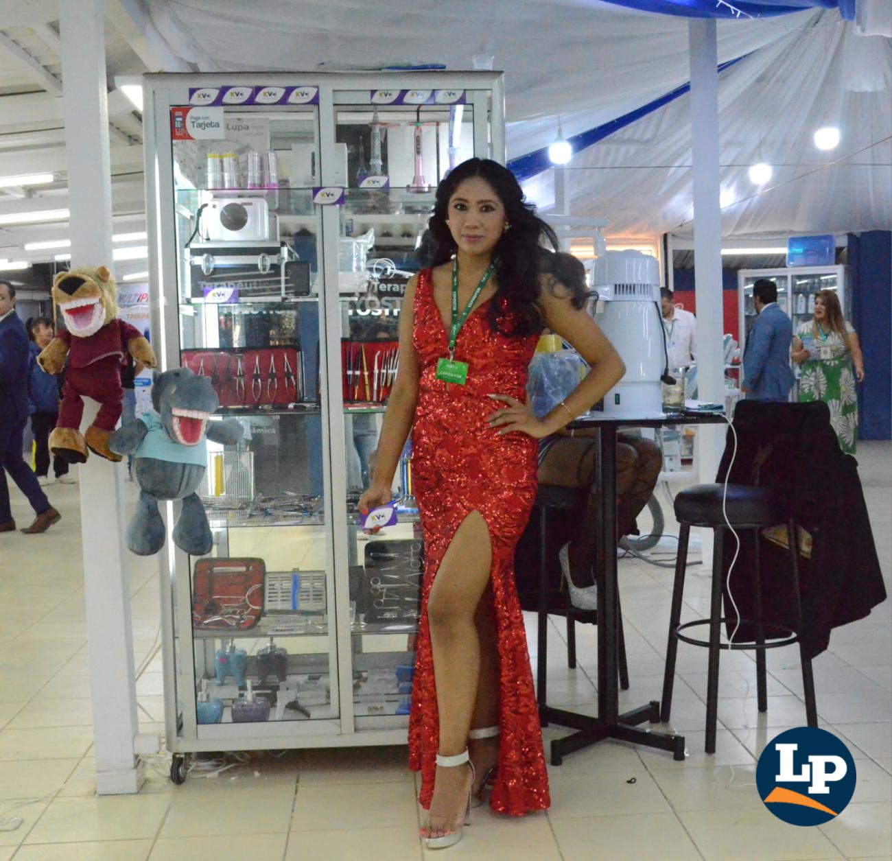 Stand de Optonex en la Fexco