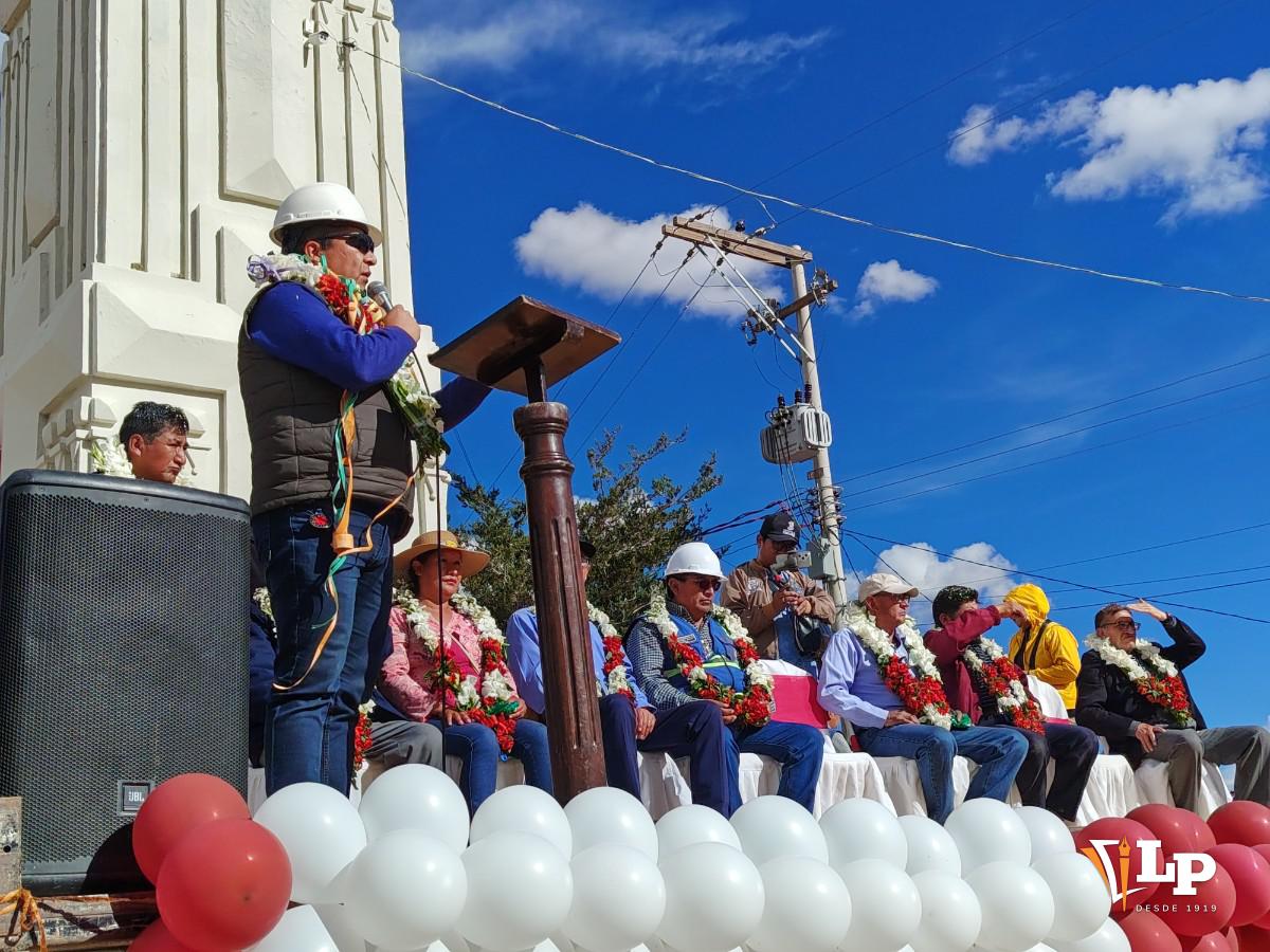 Entrega vía Oruro