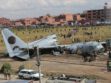 La aeronave siniestrada en la ciudad de El Alto