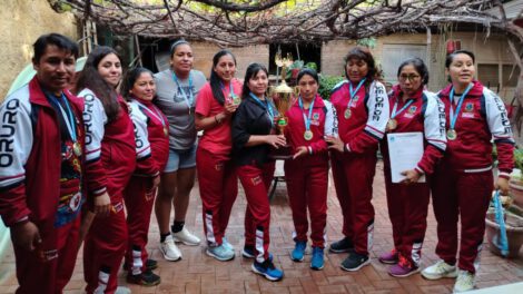 Nacional de Básquetbol femenino de Fenadap, Club GAMO de Oruro campeón, Destacada participación del Club Municipal de Oruro