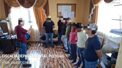 Se dicto detención domiciliaria para los siete policías investigados por delitos de tráfico de sustancias controladas en Cochabamba