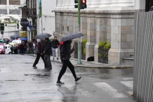 La lluvia afectará a varios departamentos