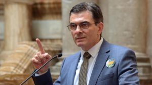 El Presidente Rodrigo Paz en conferencia de prensa