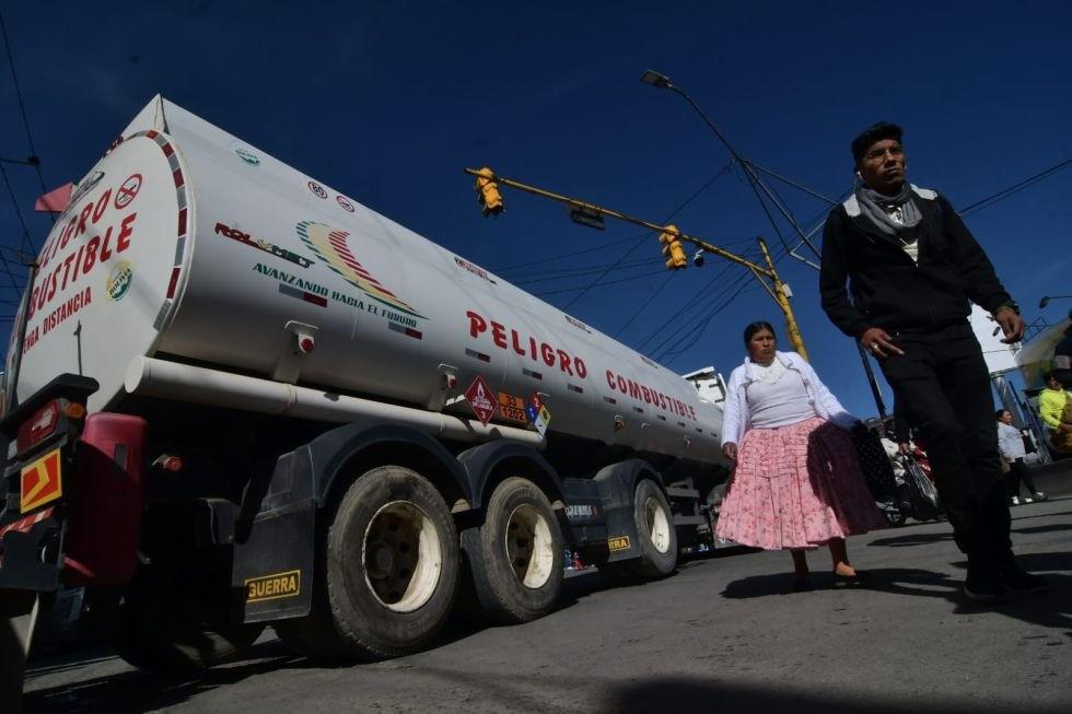 La tarde de este lunes se levantaron los bloqueos en la ciudad de El Alto