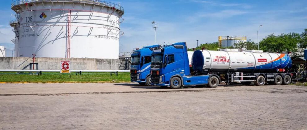 La distribución de combustible