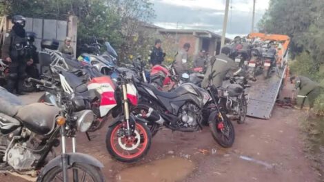 motos robadas recuperadas