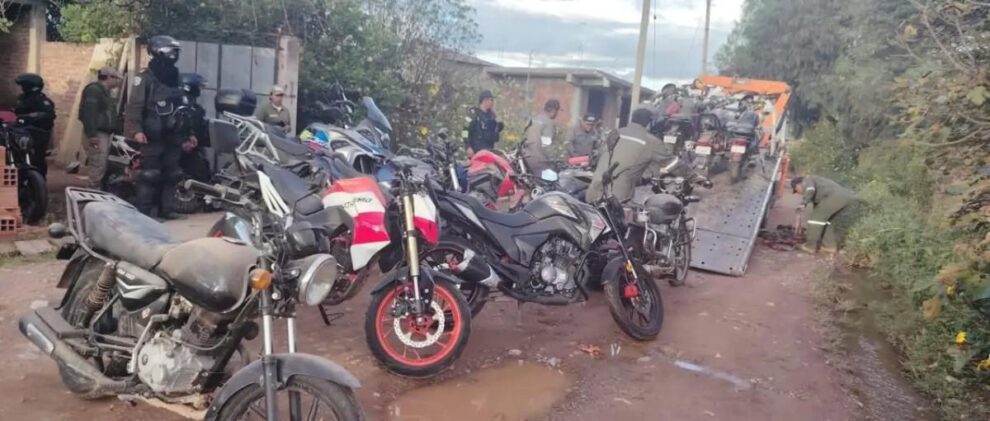 motos robadas recuperadas
