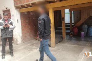 Imagen del sujeto tras prestar su declaración