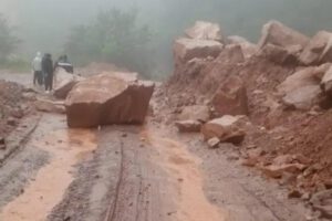 piedras en la carretera