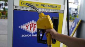 Un surtidor de combustible