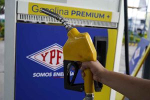 Un surtidor de combustible