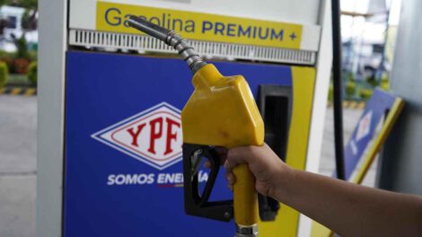 Un surtidor de combustible