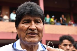 El expresidente Evo Morales
