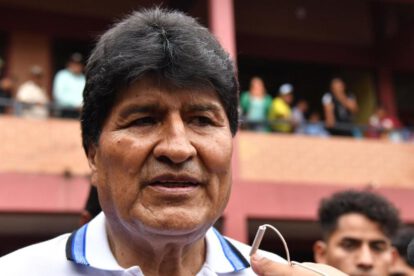 El expresidente Evo Morales