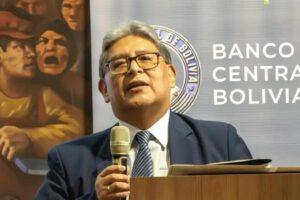 El expresidente del Banco Central de Bolivia, Edwin Rojas Ulo