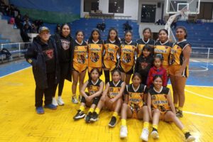 Campeonato oficial de básquetbol, Uriona campeón U-19 damas, Coliseo Luis Lazzo Quinteros de Oruro