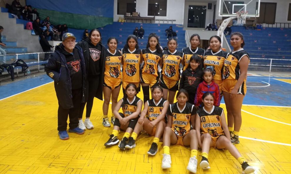 Campeonato oficial de básquetbol, Uriona campeón U-19 damas, Coliseo Luis Lazzo Quinteros de Oruro