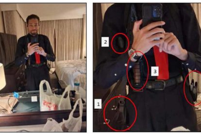 Cole Allen se tomó una selfi armado minutos antes del ataque