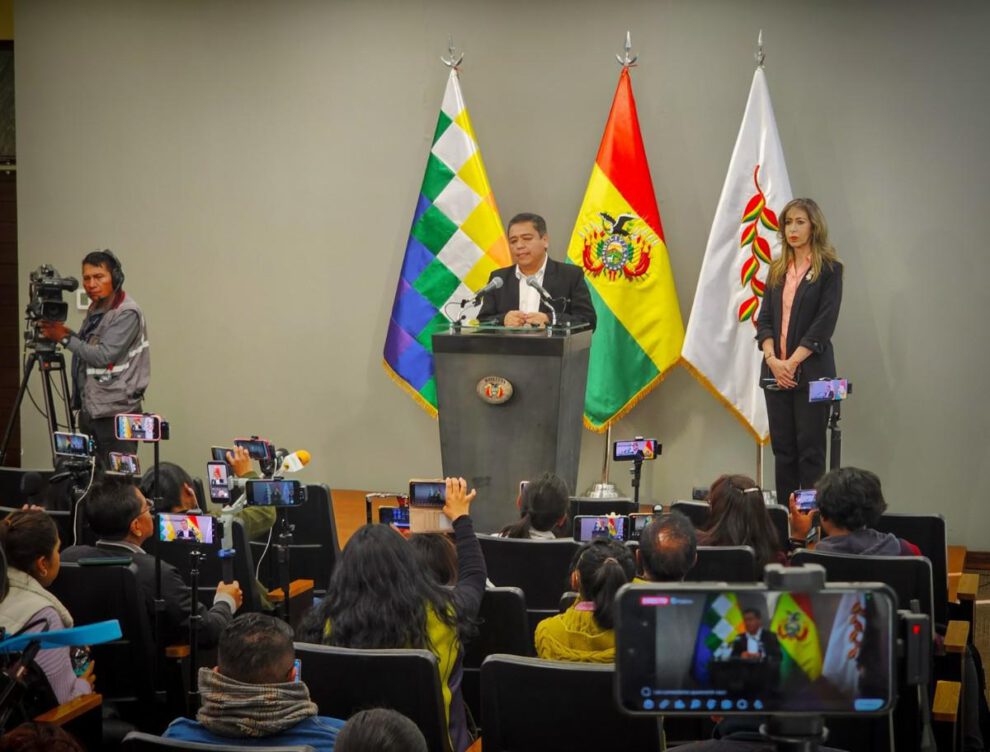 NUEVO VOCERO BOLIVIA