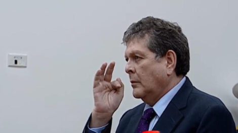 El ministro de Hidrocarburos, Marcelo Blanco