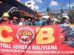 Una movilización de la COB