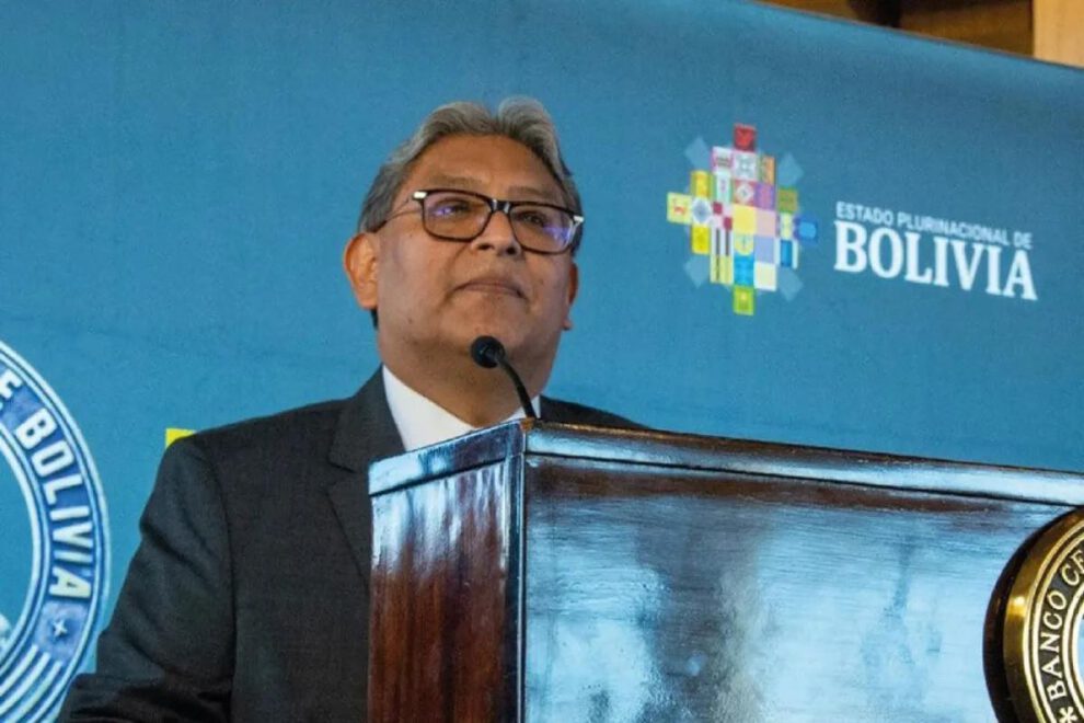 El expresidente del BCB, Edwin Rojas