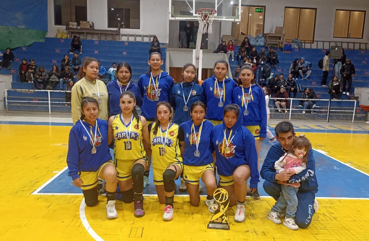 Básquetbol U-25 Damas en Oruro, Alemán vs. Carl A-Z, Coliseo Luis Lazzo Quinteros de Oruro