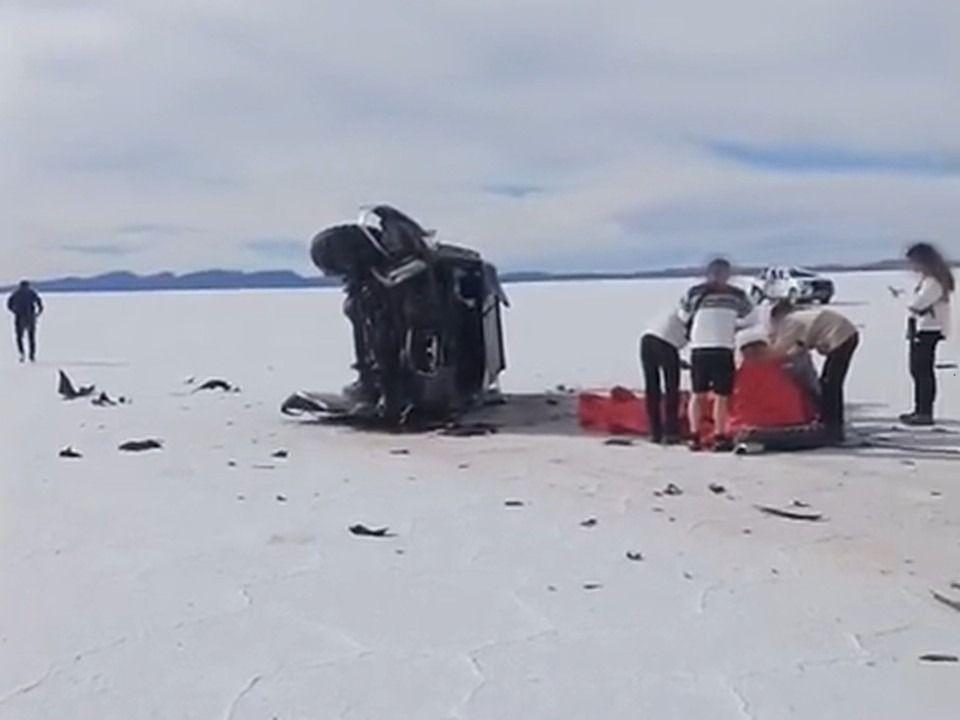 El trágico accidente dejó un saldo de 7 heridos entre ellos turistas