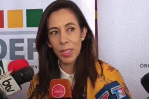 La nueva autoridad, María René Soruco